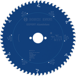 BoschEXPERT 铝制圆锯片，用于精确切割。